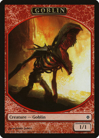 Goblin Token [New Phyrexia Tokens] | Dumpster Cat Games