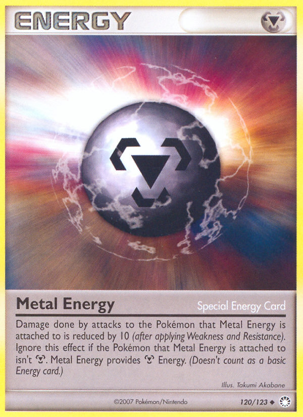 Metal Energy (120/123) [Diamond & Pearl: Mysterious Treasures] | Dumpster Cat Games