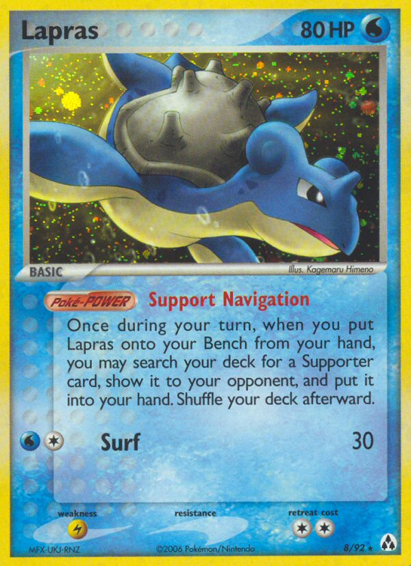 Lapras (8/92) [EX: Legend Maker] | Dumpster Cat Games