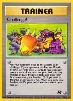 Challenge! (74/82) [Team Rocket Unlimited] | Dumpster Cat Games