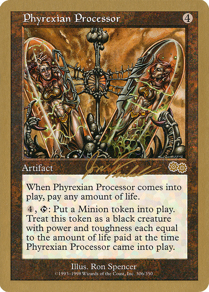 Phyrexian Processor (Jon Finkel) [World Championship Decks 2000] | Dumpster Cat Games