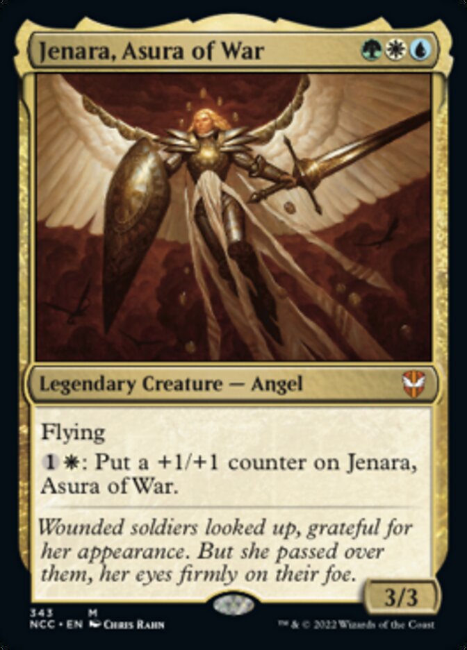 Jenara, Asura of War [Streets of New Capenna Commander] | Dumpster Cat Games